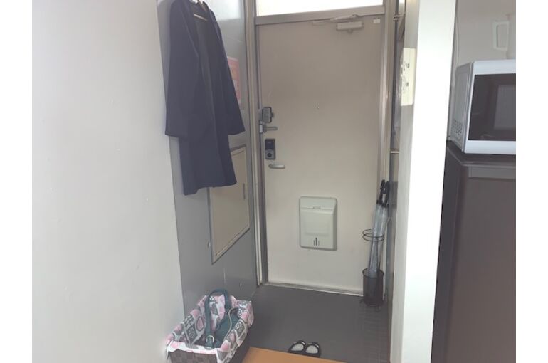 玄関先でお預かり