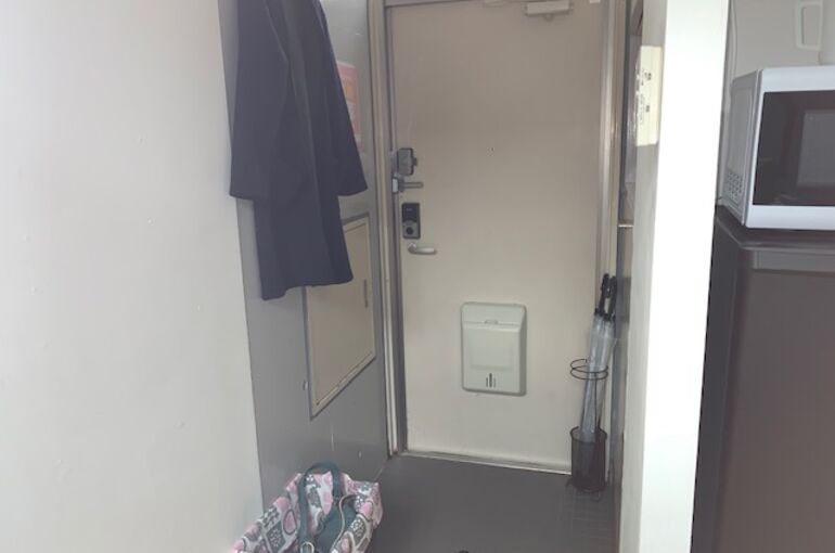 玄関先でお預かり
