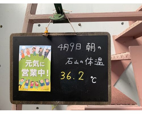 検温表記