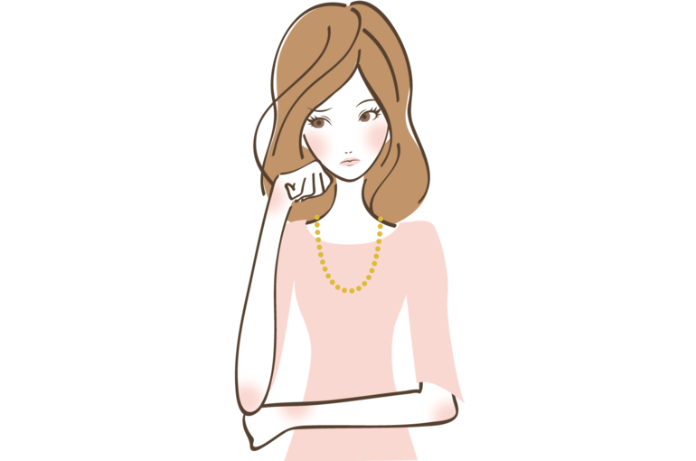 悩む女性