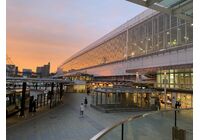 夕暮れの富山駅③