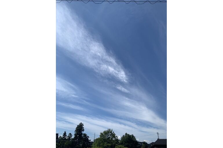 富山の空