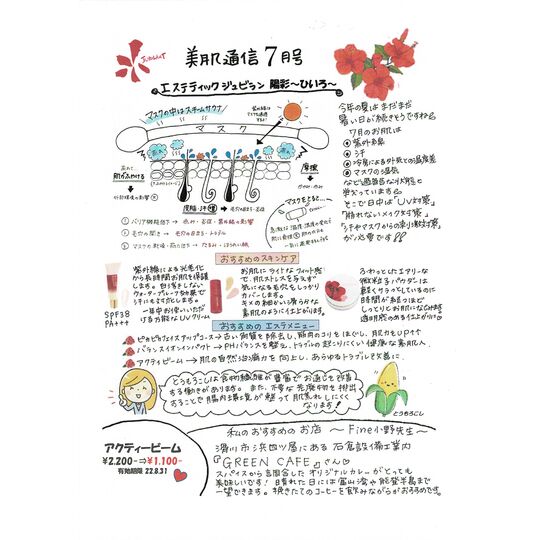 美肌通信7月号