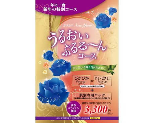 2023うるおいぷるるんコース